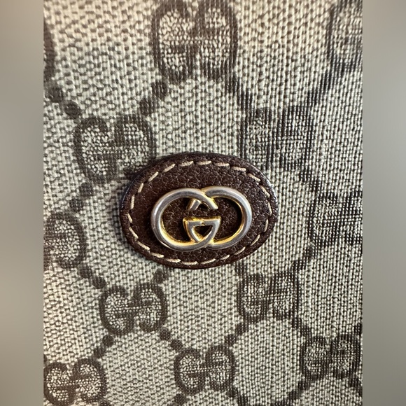 GUCCI Bundle ♥️💚 Ophidia Clutch GG Coated Canvas w Rare Interior & Wallet - Picture 2 of 15